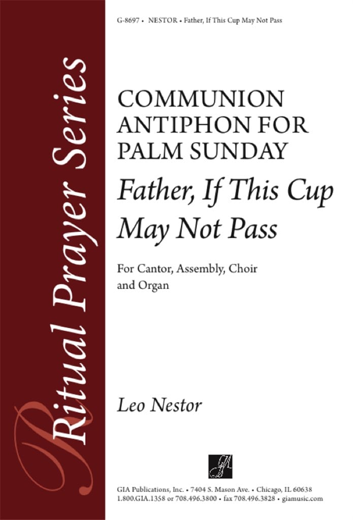 Father, If This Cup May Not Pass